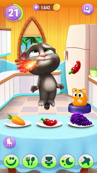 Скачать мод My Talking Tom 2 — Безлимитные монеты и алмазы — скриншот 5
