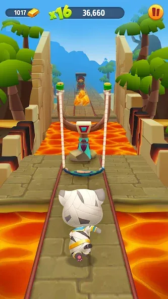 Talking Tom Gold Run — Безлимитные монеты и энергия, скачать мод APK — скриншот 5