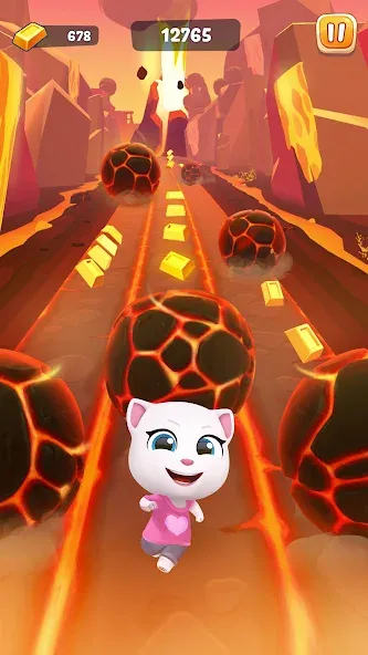 Скачать Talking Tom Time Rush мод — Безлимитные монеты и все персонажи — скриншот 2
