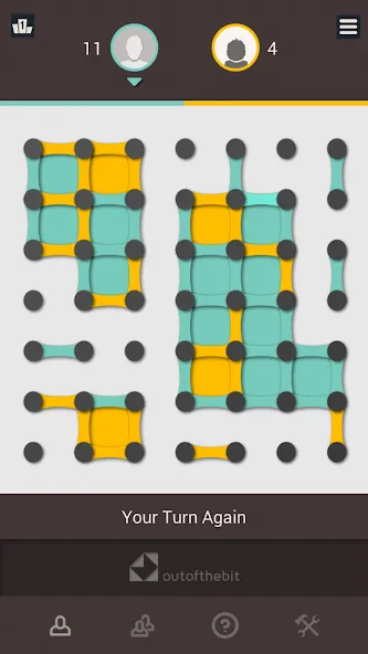 Скачать Dots and Boxes - Classic Strat последней версии — Классическая стратегия с умным противником — скриншот 5 Скачать Dots and Boxes - Classic Strat последней версии — Классическая стратегия с умным противником — скриншот 5