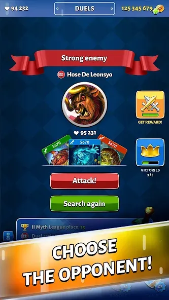 Cards out! Epic PVP battles — скачать мод: Неограниченные карты и эпичные победы — скриншот 3
