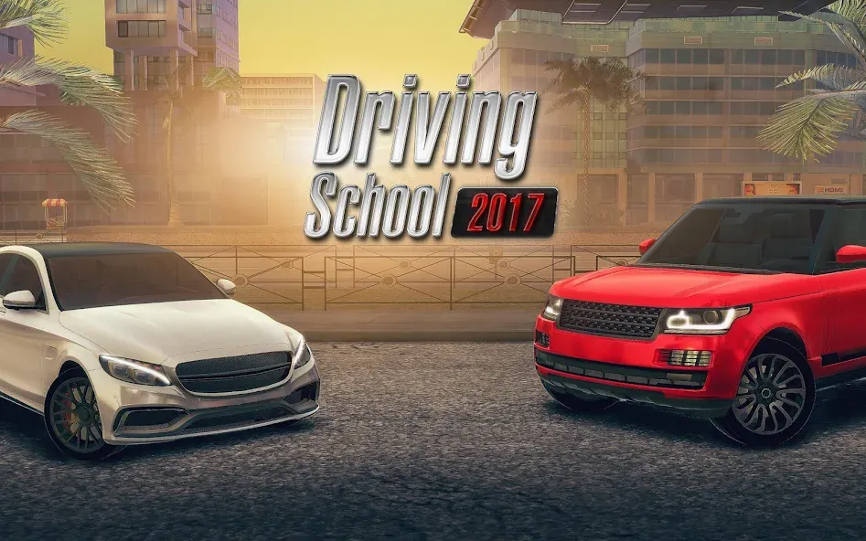 Driving School 2017 на телефон — скачать мод: Безлимитные деньги и все машины — скриншот 1