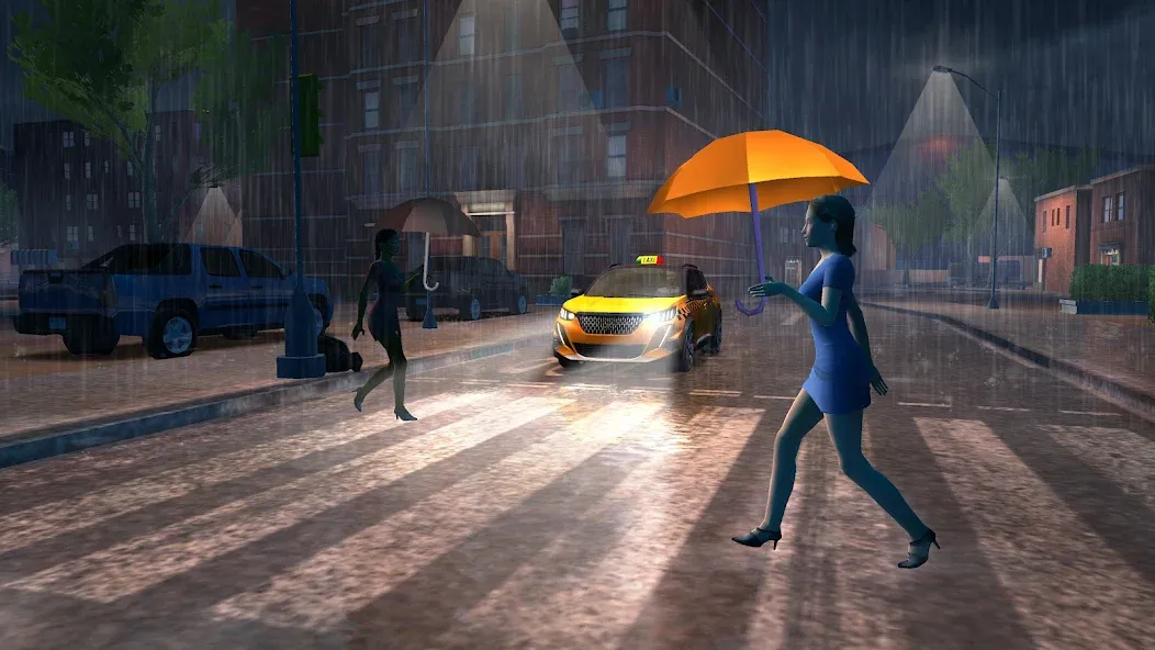 Taxi Sim 2022 Evolution MOD APK: Безлимитные деньги и топливо — скриншот 2