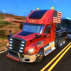 Truck Simulator USA Revolution мод на Андроид: Безлимитные деньги и топливо