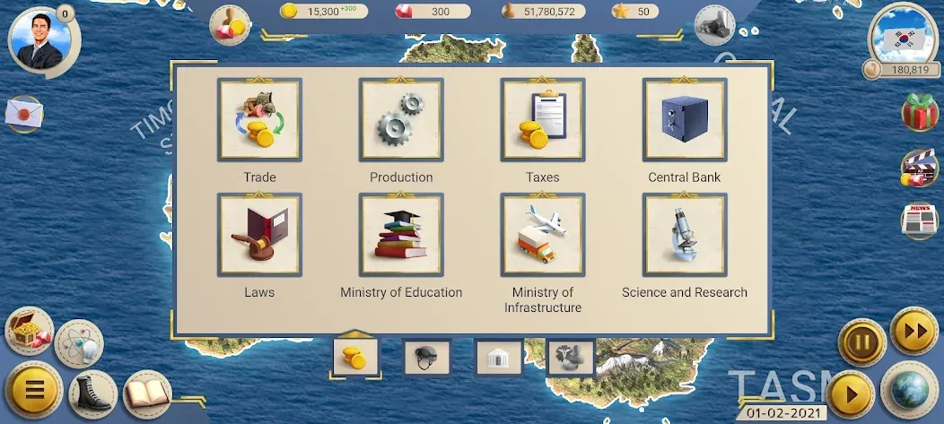 Скачать MA 2 – President Simulator Mod APK — Безлимитные деньги и влияние — скриншот 2 Скачать MA 2 – President Simulator Mod APK — Безлимитные деньги и влияние — скриншот 2