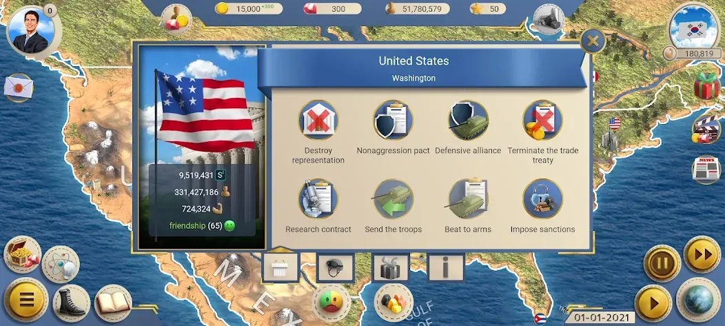 Скачать MA 2 – President Simulator Mod APK — Безлимитные деньги и влияние — скриншот 3 Скачать MA 2 – President Simulator Mod APK — Безлимитные деньги и влияние — скриншот 3