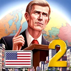 Скачать MA 2 – President Simulator Mod APK — Безлимитные деньги и влияние