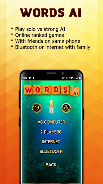 Words AI Friends Classic (Мод: Подсказки и безлимитные ходы) — скачать на Андроид — скриншот 2