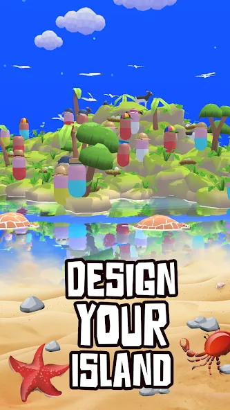 Volcano Island - Sim Game бесплатно на Андроид — мод: Безлимитные ресурсы и алмазы — скриншот 2