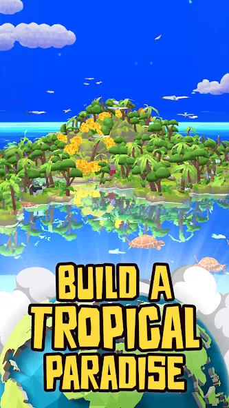 Volcano Island - Sim Game бесплатно на Андроид — мод: Безлимитные ресурсы и алмазы — скриншот 4