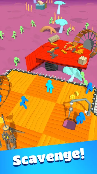 Zombie Raft — Много денег и ресурсов, скачать мод APK — скриншот 3 Zombie Raft — Много денег и ресурсов, скачать мод APK — скриншот 3