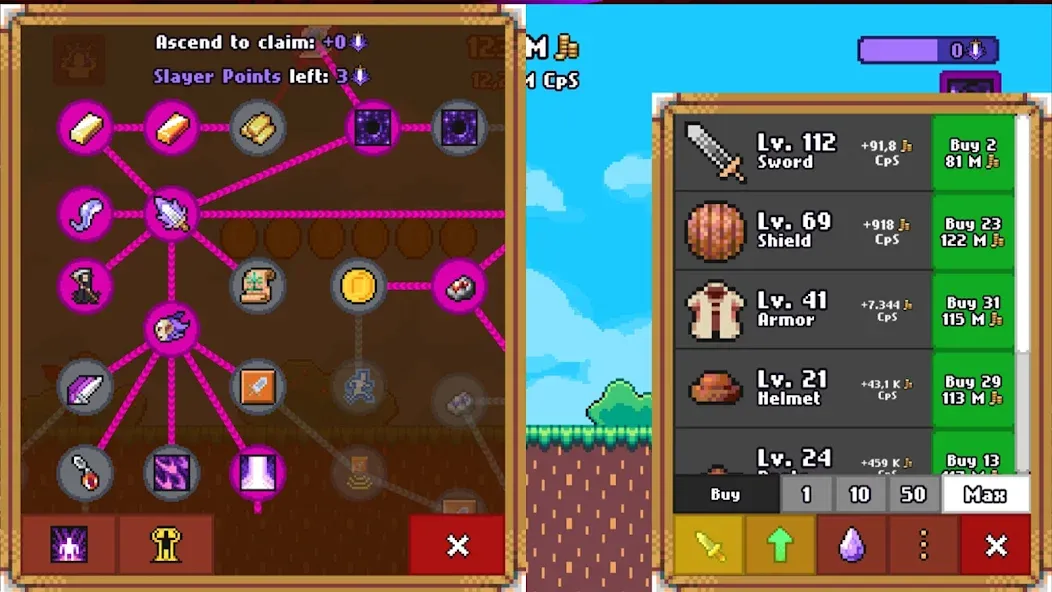 Idle Slayer взлом APK — Безлимитные ресурсы и быстрый прогресс — скриншот 3 Idle Slayer взлом APK — Безлимитные ресурсы и быстрый прогресс — скриншот 3
