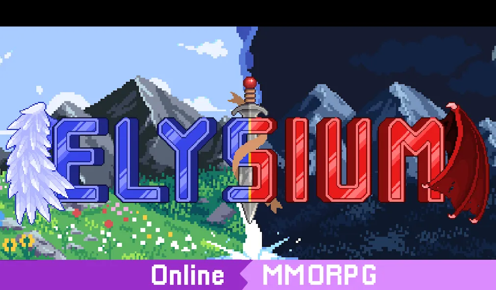 Мод Elysium Online - MMORPG — Бесконечные ресурсы и мощное снаряжение, скачать APK — скриншот 1 Мод Elysium Online - MMORPG — Бесконечные ресурсы и мощное снаряжение, скачать APK — скриншот 1