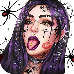 Dark, Horror Color by Number мод на Андроид: Все картинки разблокированы