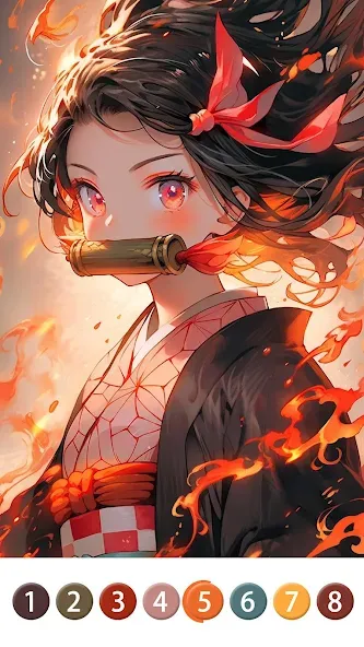 Скачать Painting Book - Anime Color на Андроид с модом — Разблокированы все раскраски и функции — скриншот 1 Скачать Painting Book - Anime Color на Андроид с модом — Разблокированы все раскраски и функции — скриншот 1