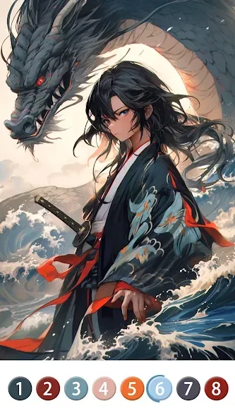 Скачать Painting Book - Anime Color на Андроид с модом — Разблокированы все раскраски и функции — скриншот 2 Скачать Painting Book - Anime Color на Андроид с модом — Разблокированы все раскраски и функции — скриншот 2
