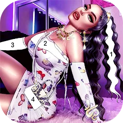 Fun Color:Happy Coloring games бесплатно на Андроид — мод: Без рекламы и все раскраски открыты