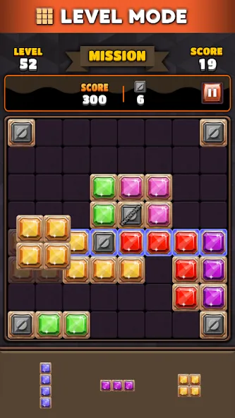 Block Puzzle 8x8 бесплатно на Андроид — мод: Без рекламы и бесконечные ходы — скриншот 1 Block Puzzle 8x8 бесплатно на Андроид — мод: Без рекламы и бесконечные ходы — скриншот 1