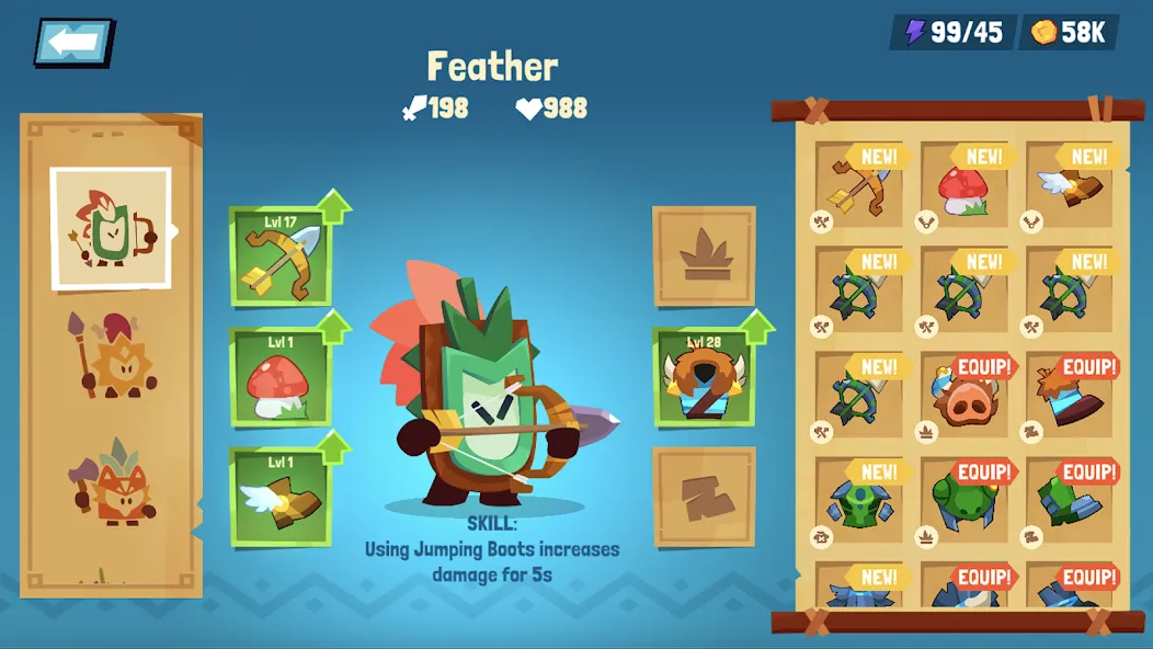 Скачать Tiny Hunters - Monsters Attack Mod APK — Безлимитные монеты и энергия — скриншот 4 Скачать Tiny Hunters - Monsters Attack Mod APK — Безлимитные монеты и энергия — скриншот 4