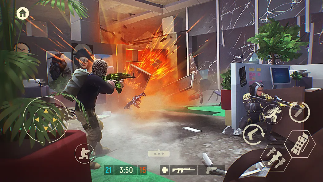 Скачать Tacticool: 3rd person shooter бесплатно — Безлимитные деньги и боеприпасы — скриншот 1 Скачать Tacticool: 3rd person shooter бесплатно — Безлимитные деньги и боеприпасы — скриншот 1