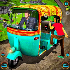 Скачать Tuk Tuk Offroad Auto Rickshaw на Андроид с модом — Безлимитные деньги и топливо