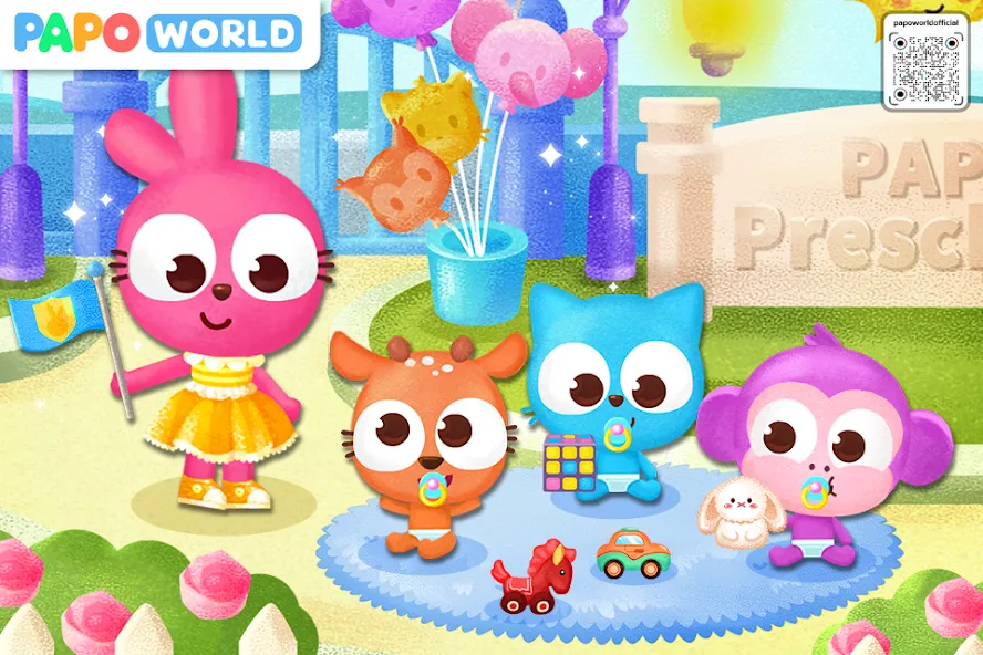 Papo Town Preschool бесплатно на Андроид — мод: Разблокированы все локации и предметы — скриншот 5