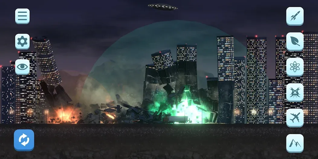 City Smash (Мод: Разрушение города без ограничений) — скачать на Андроид — скриншот 3