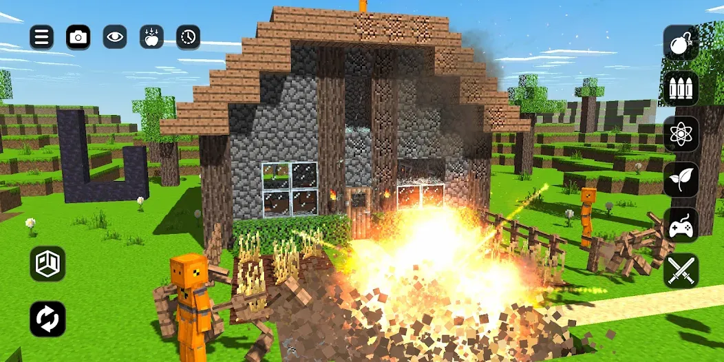 Мод Room Smash — Разблокированы все комнаты и предметы, скачать APK — скриншот 3