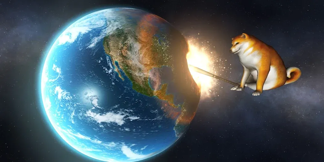 Solar Smash MOD APK: Все планеты и бесконечное оружие — скриншот 5