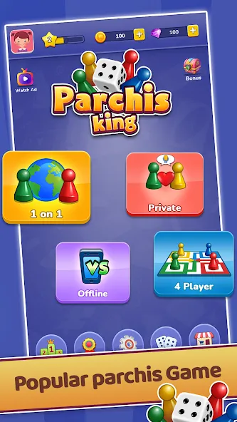 Parchís взлом на Андроид — Безлимитные монеты и все фишки — скриншот 1 Parchís взлом на Андроид — Безлимитные монеты и все фишки — скриншот 1