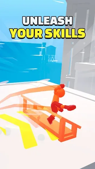 Parkour Race - FreeRun Game взлом на Андроид — Безлимитные деньги и ускоренный бег — скриншот 4 Parkour Race - FreeRun Game взлом на Андроид — Безлимитные деньги и ускоренный бег — скриншот 4