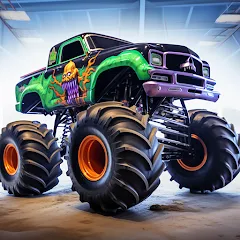 Monster truck: Extreme racing бесплатно на Андроид — мод: Безлимитные деньги и топливо