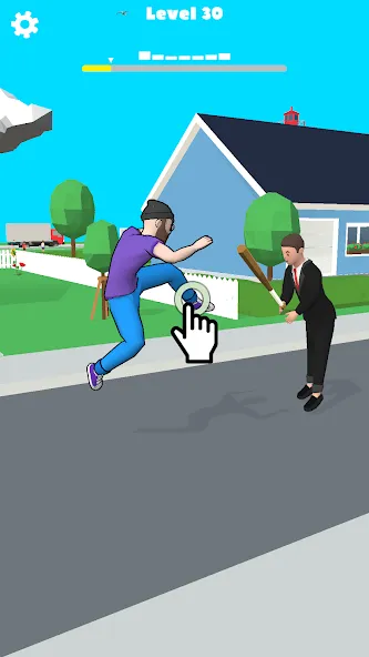 Slow Mo Run мод на Андроид: Замедление времени и все уровни — скриншот 4 Slow Mo Run мод на Андроид: Замедление времени и все уровни — скриншот 4