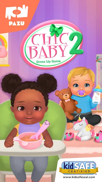 Baby care game & Dress up на телефон — скачать мод: Много денег и все наряды — скриншот 1 Baby care game & Dress up на телефон — скачать мод: Много денег и все наряды — скриншот 1