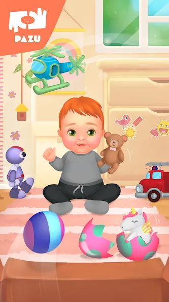 Baby care game & Dress up на телефон — скачать мод: Много денег и все наряды — скриншот 5 Baby care game & Dress up на телефон — скачать мод: Много денег и все наряды — скриншот 5