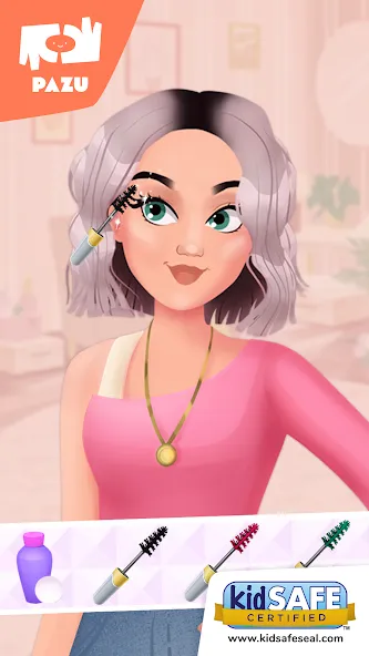 Скачать взлом Makeup Girls: Dress up games — Безлимитные монеты и все наряды — скриншот 1 Скачать взлом Makeup Girls: Dress up games — Безлимитные монеты и все наряды — скриншот 1
