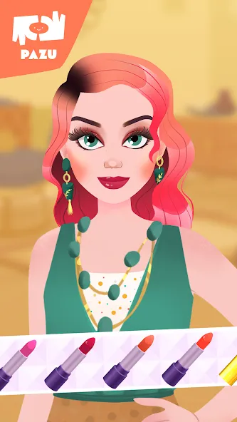 Скачать взлом Makeup Girls: Dress up games — Безлимитные монеты и все наряды — скриншот 4 Скачать взлом Makeup Girls: Dress up games — Безлимитные монеты и все наряды — скриншот 4