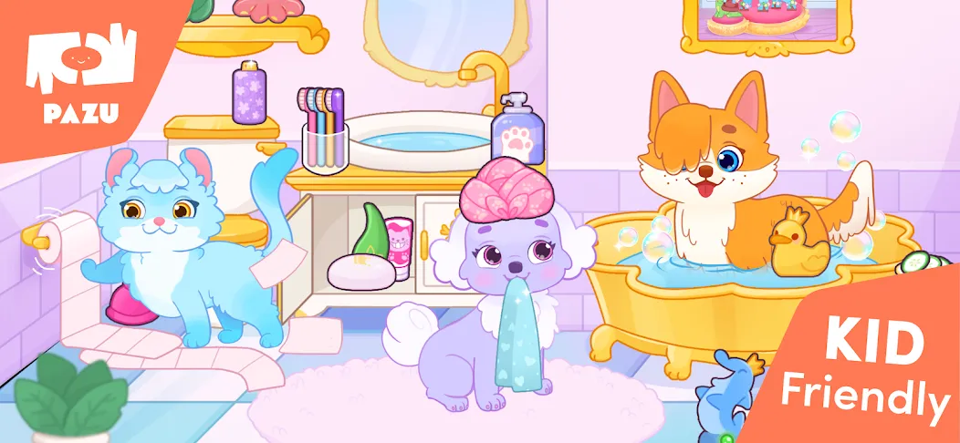 Princess Palace Pets World MOD APK: Открыты все питомцы и локации — скриншот 2 Princess Palace Pets World MOD APK: Открыты все питомцы и локации — скриншот 2