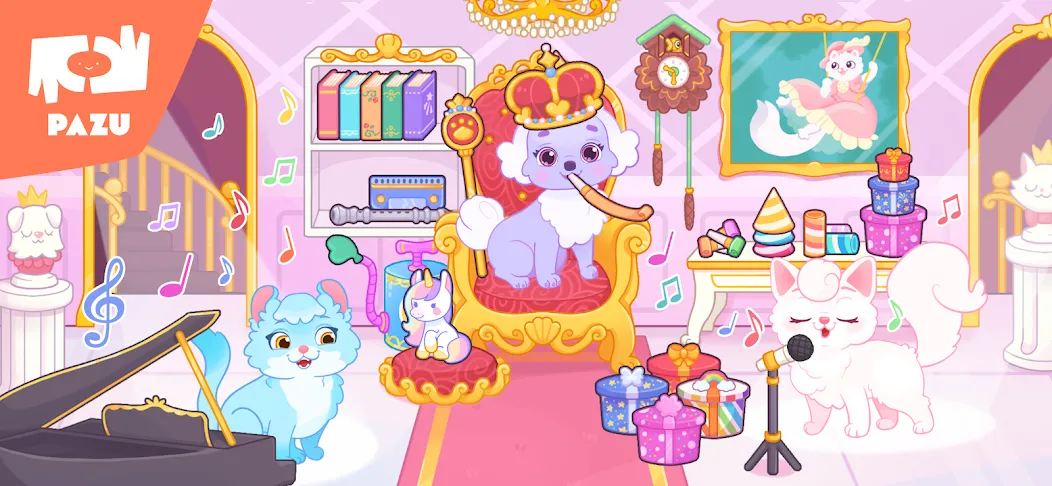 Princess Palace Pets World MOD APK: Открыты все питомцы и локации — скриншот 4 Princess Palace Pets World MOD APK: Открыты все питомцы и локации — скриншот 4