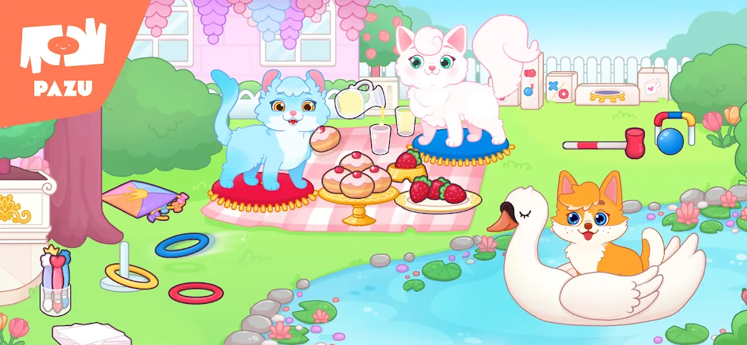 Princess Palace Pets World MOD APK: Открыты все питомцы и локации — скриншот 5 Princess Palace Pets World MOD APK: Открыты все питомцы и локации — скриншот 5