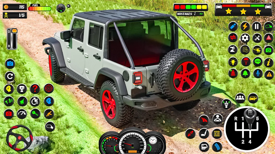 Offroad 4x4 Jeep Driving Game — последняя версия с модом (Безлимитные деньги и топливо) — скриншот 2