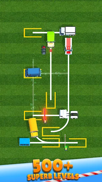 Parking Order! взломанный APK — Без рекламы и открыты все уровни — скриншот 4