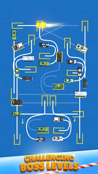 Parking Order! взломанный APK — Без рекламы и открыты все уровни — скриншот 5