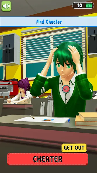 Скачать Anime School Teacher Simulator на Андроид с модом — Безлимитные деньги и все костюмы — скриншот 3