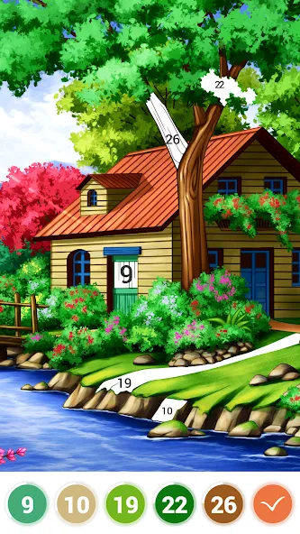Мод Art Coloring - Color by Number — Все раскраски и подсказки доступны, скачать APK — скриншот 3 Мод Art Coloring - Color by Number — Все раскраски и подсказки доступны, скачать APK — скриншот 3