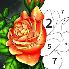 Мод Art Coloring - Color by Number — Все раскраски и подсказки доступны, скачать APK