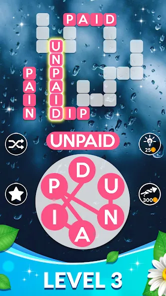 Скачать мод Wordscapes — Безлимитные подсказки и открыты все уровни — скриншот 3 Скачать мод Wordscapes — Безлимитные подсказки и открыты все уровни — скриншот 3