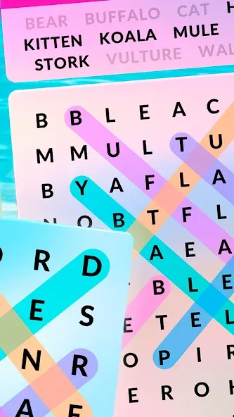 Скачать Wordscapes Search последней версии — Подсказки без ограничений и все слова открыты — скриншот 2 Скачать Wordscapes Search последней версии — Подсказки без ограничений и все слова открыты — скриншот 2