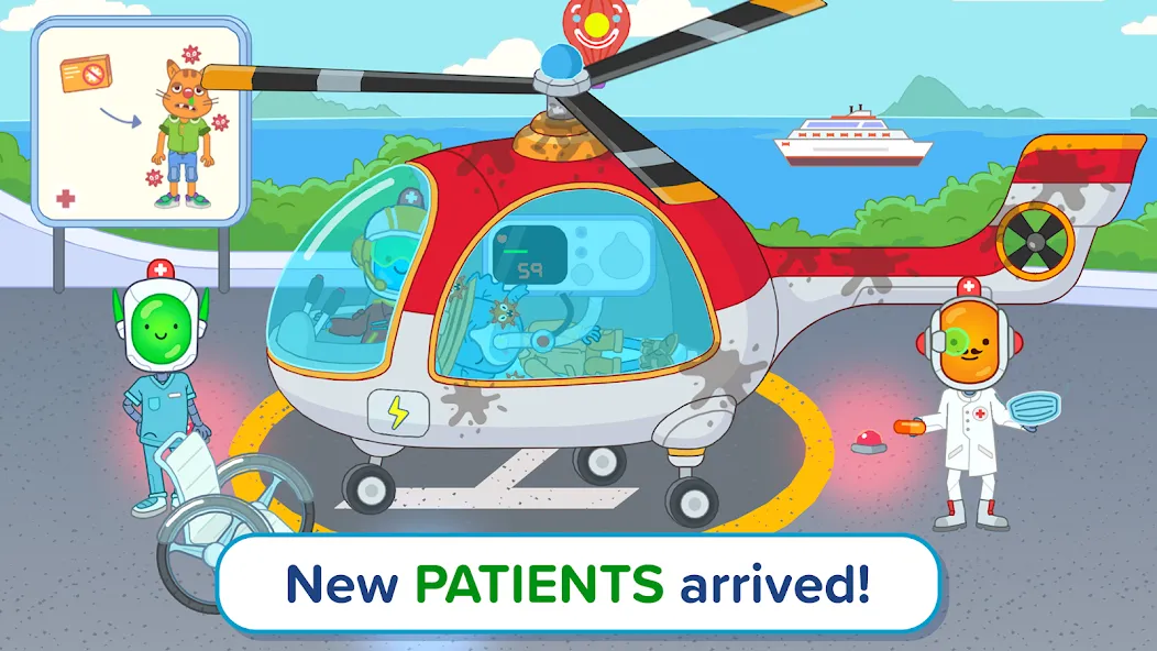 Скачать Pepi Hospital 2: Flu Clinic Mod APK — Безлимитные деньги и всё открыто — скриншот 3 Скачать Pepi Hospital 2: Flu Clinic Mod APK — Безлимитные деньги и всё открыто — скриншот 3
