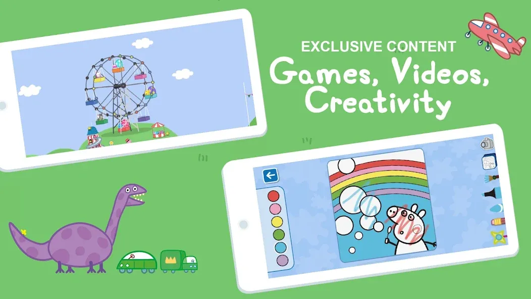 Скачать World of Peppa Pig: Kids Games — Разблокированы все игры и уровни — скриншот 1 Скачать World of Peppa Pig: Kids Games — Разблокированы все игры и уровни — скриншот 1